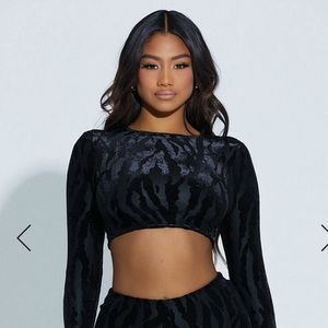 Naked Wardrobe Wild Thing Crop Top